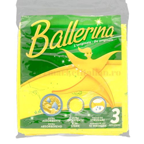 Lavetă Ballerina 3 bucăți
