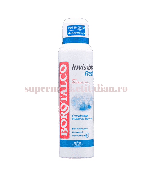 Deodorant Antiperspirant Borotalco Invisible Fresh