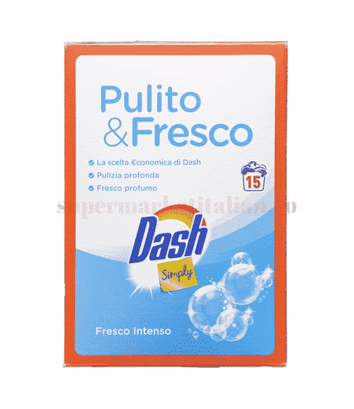 Detergent Dash Praf Simply Fresco Intenso 15 spălări 975 g