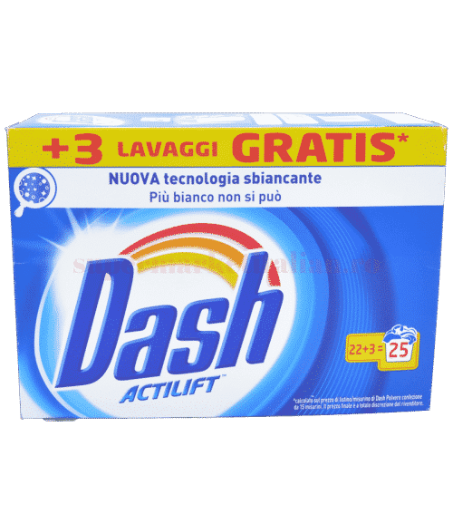 Detergent rufe Dash Praf Actilift 25 spălări