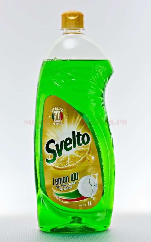 Detergent de vase Svelto cu Lămâie Verde 1 L