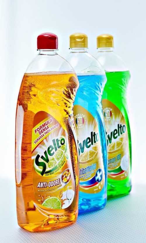 Detergent de vase Svelto cu Oțet Degresant și Eliminare Mirosuri 1 L