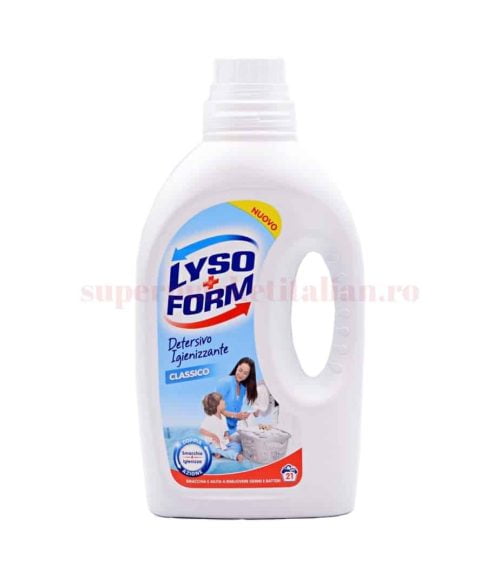 Detergent lichid Lyso+Form igienizant clasic 1.365L 21 spalari