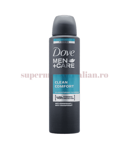 Deodorant Antiperspirant Dove Men+Care Clean Comfort 150 ml