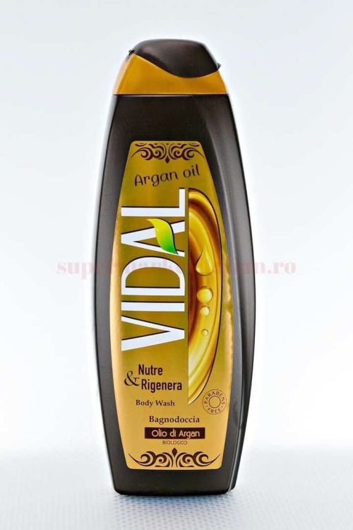 Gel de duș Vidal cu ulei de argan 500 ml