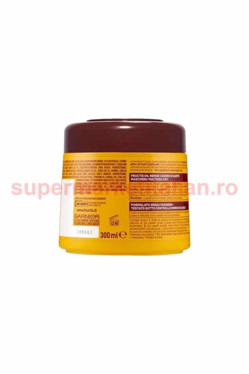 Mască păr Garnier Fructis Oil Repair 3 300 ml