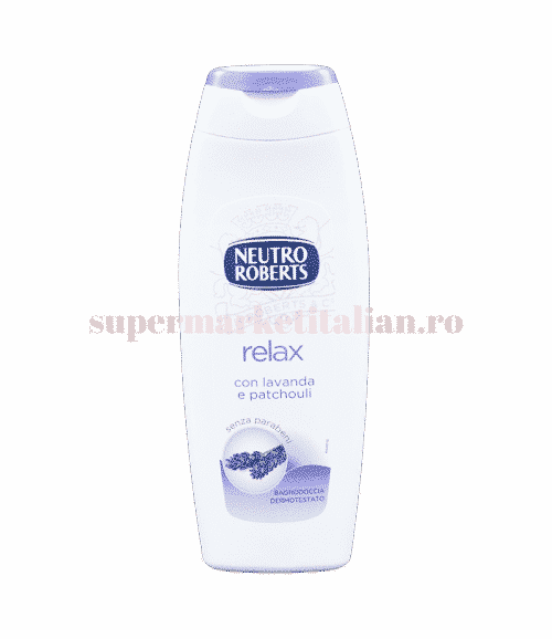 Gel de duș Neutro Roberts Relax cu lavandă și patchouli 500 ml