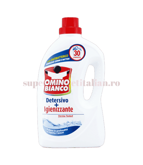 Detergent lichid Omino Bianco Igienizant 30 spălări 1500ml