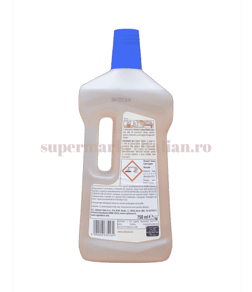 Detergent lemn Pronto Extra Care cu ulei de migdale 750 ml