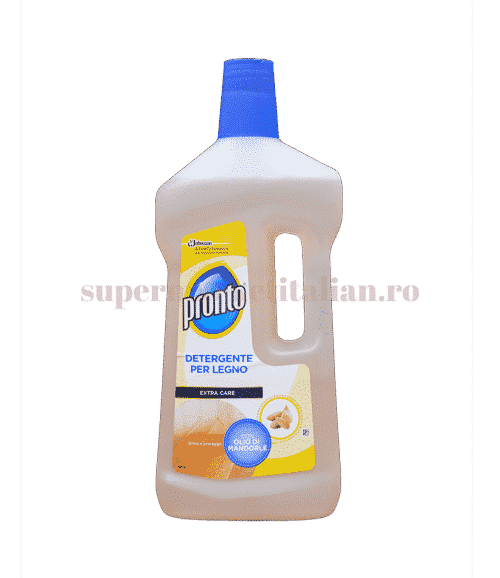 Detergent lemn Pronto Extra Care cu ulei de migdale 750 ml