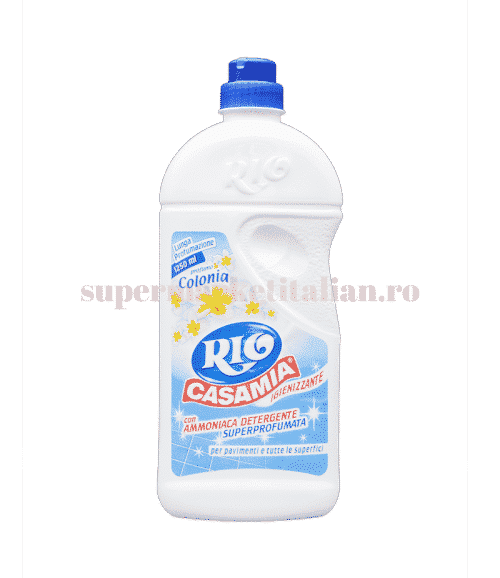 Detergent pardoseli Rio Casamia Igienizant cu Amoniac Parfumat 1250 ml