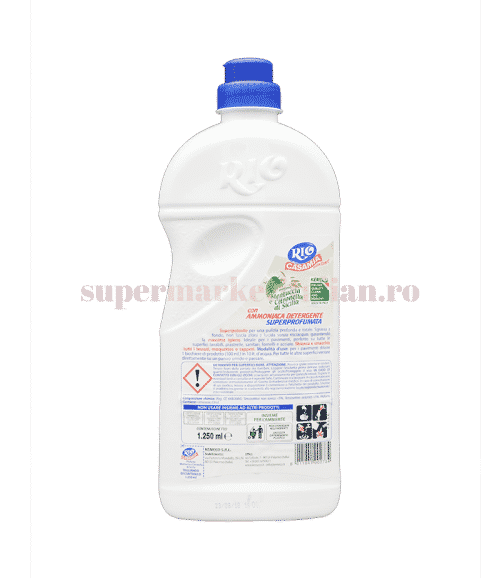 Detergent pardoseli Rio Casamia Igienizant cu Amoniac 1250 ml