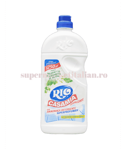 Detergent pardoseli Rio Casamia Igienizant cu Amoniac 1250 ml
