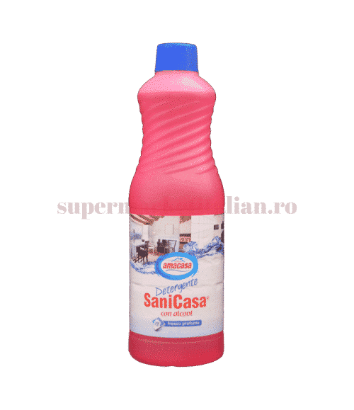 Detergent universal SaniCasa cu alcool si parfum fresh 1000 ml