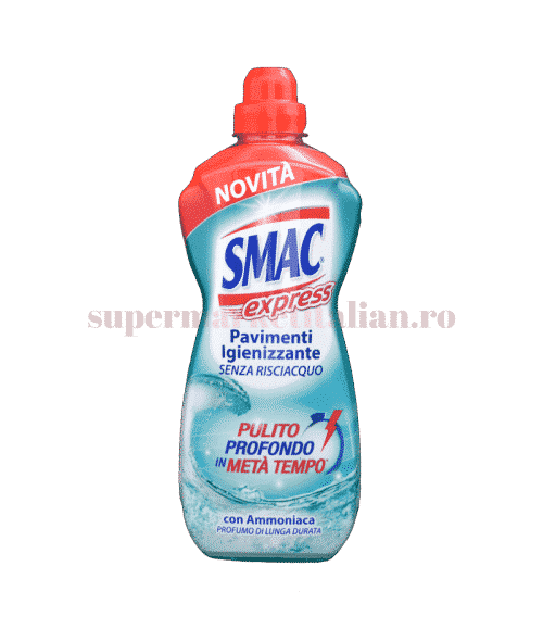 Detergent igienizant pardoseli Smac Express cu Amoniac 1000 ml
