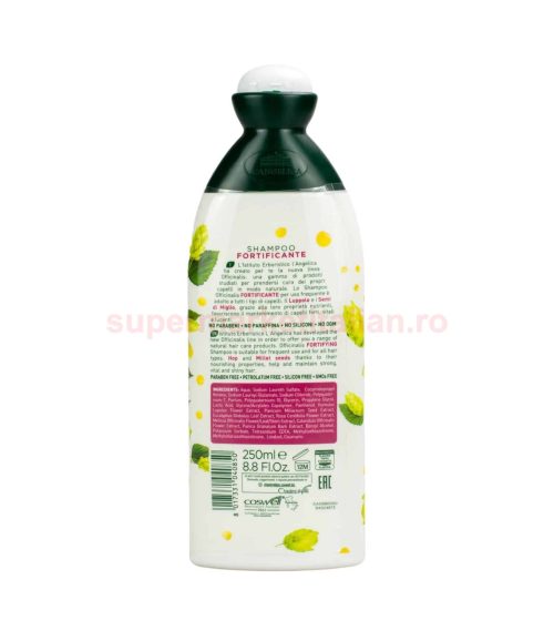Șampon L'Angelica Fortifiant cu Hamei și Semințe de Mei 250 ml