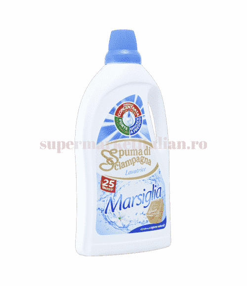 Detergent lichid Spuma di Sciampagna Marsiglia 25 spălări