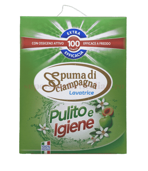 Detergent pulbere Spuma di Sciampagna 100 spălări 6 kg