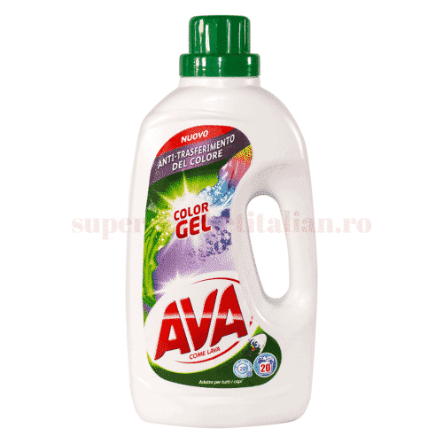 Detergent Ava Color Gel Lichid 20 Spalari