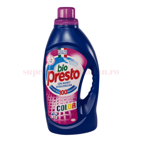 Detergent Bio Presto Lichid Automat Haine Colorate 23 Spalari