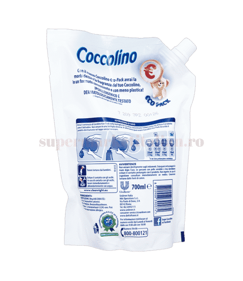 Balsam de rufe Coccolino Delicat și Moale 700 ml