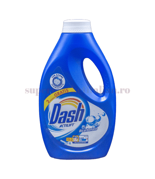 Detergent lichid Dash Actilift cu Bicarbonat 17 spălări