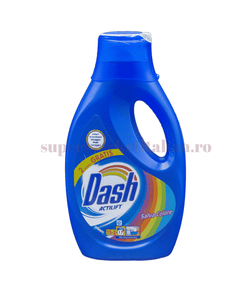 Detergent lichid Dash Actilift Salva Colore 17 spălări