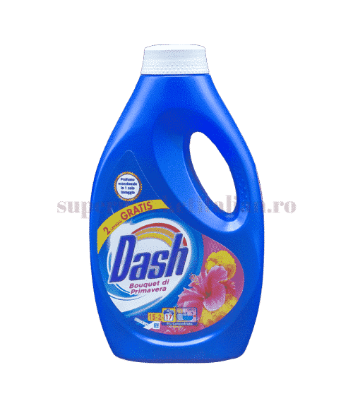 Detergent lichid Dash Bouquet di Primavera 17 spălări