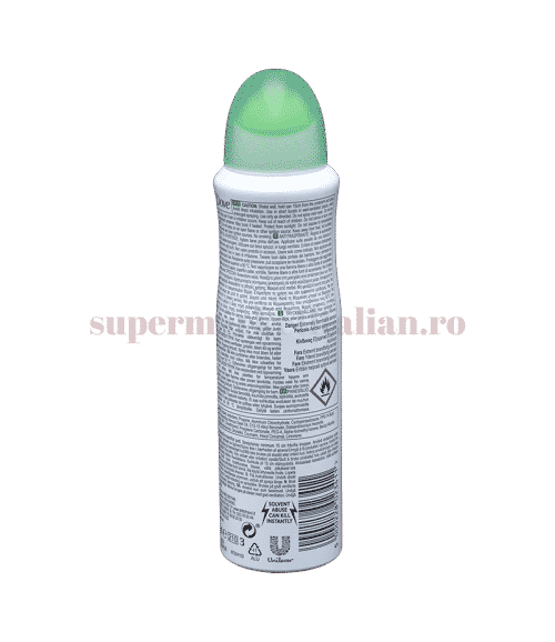 Deodorant antiperspirant Dove Go Fresh cu Castravete și Ceai Verde 150 ml