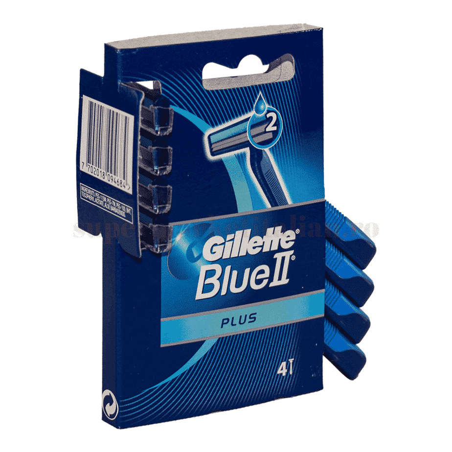 profound Flourish chapter Aparat de Ras Gillette Blue II Plus 4 Aparate • Super Market Italian