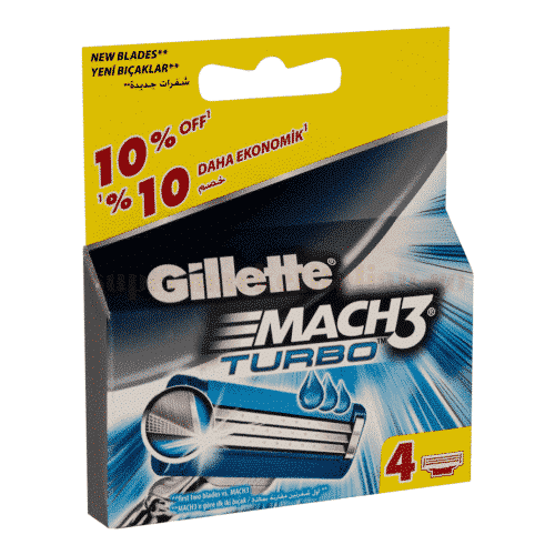 Rezerve Aparat de Ras Gillette Mach3 Turbo 4