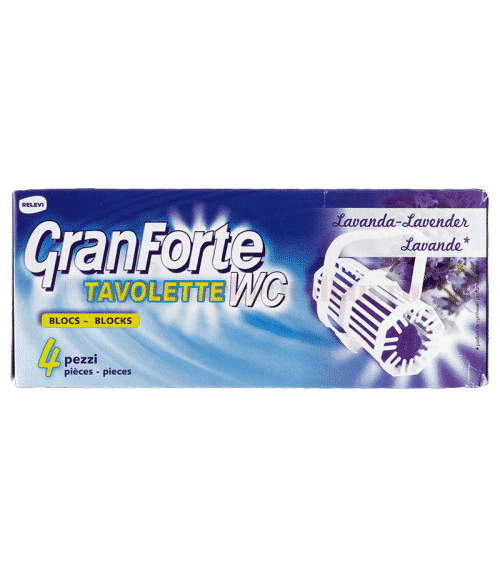 Igienizant WC GranForte cu Lavanda 4 tablete
