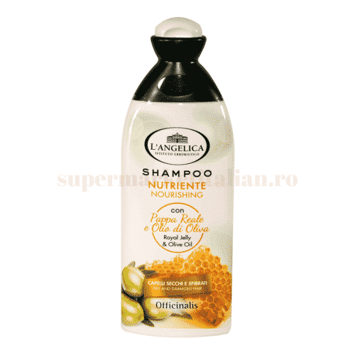 Șampon L'Angelica Hrănitor cu Lăptișor de Matcă și Ulei de Măsline 250 ml
