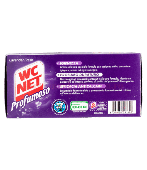 Igienizant WC Net Lavender Fresh 4 tablete