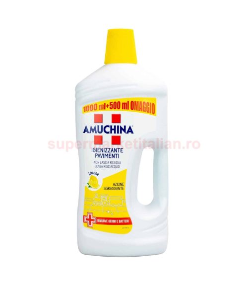 Detergent Pardoseli Amuchina Limone Sgrassante 1.5L