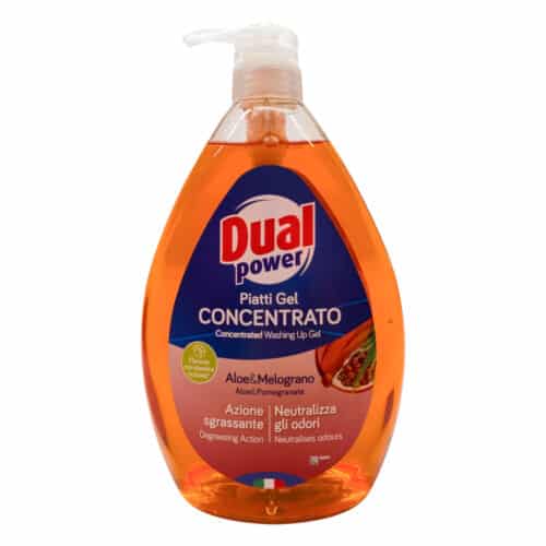 Detergent Concentrat Vase Dual Power cu Aloe si Rodie 1000 Ml