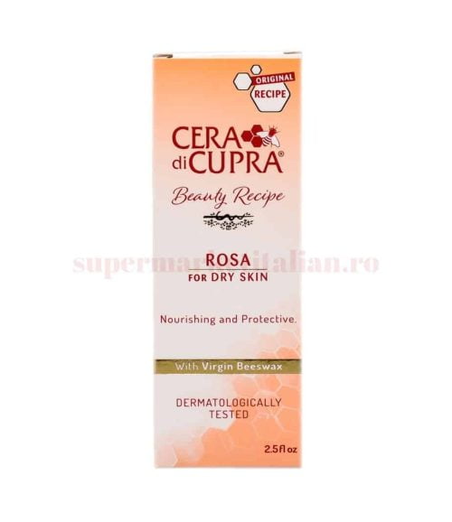 Crema de fata Cera di Cupra Rosa cu Ceara de Albine pentru Piele Uscata 75 ml