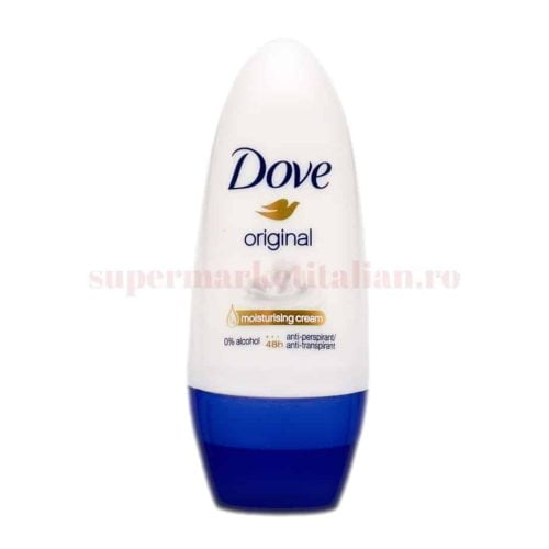 Deodorant Roll On Dove Woman Original cu Crema Hidratanta 50ml