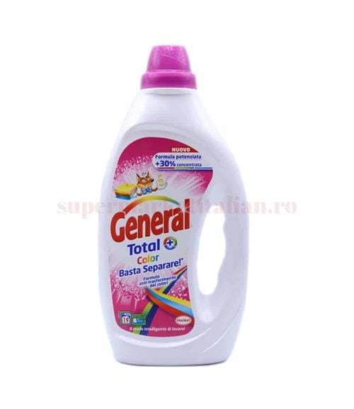 Detergent lichid General Total Color 19 spălări