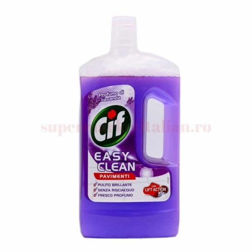 Detergent pentru Pardoseli Cif Easy Clean cu Parfum de Lavanda 1000 ml