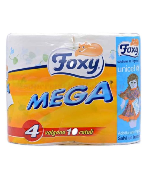 Hârtie igienică Foxy MEGA 4 role