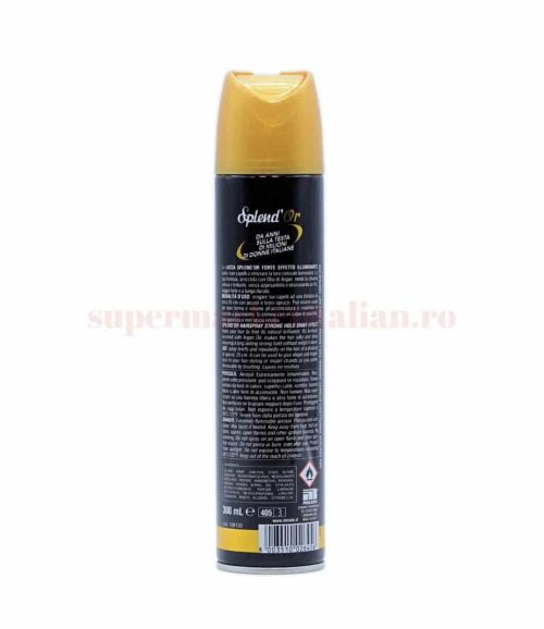 Spray Splend'Or Lacca cu Ulei de Argan Efect luminator 300ml