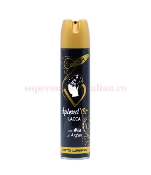 Spray Splend'Or Lacca cu Ulei de Argan Efect luminator 300ml