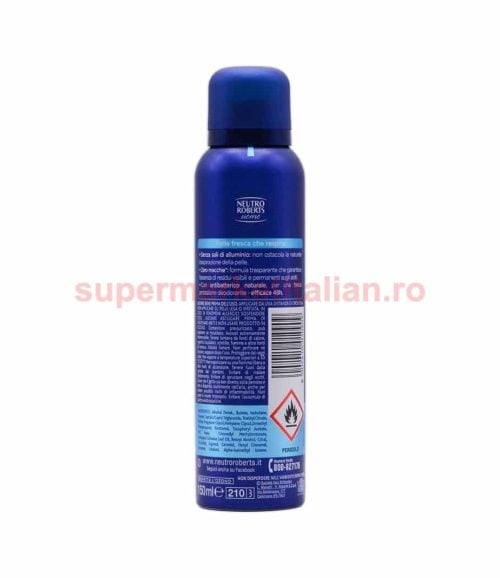 Antiperspirant Neutro Roberts Spray ESSENZA MARINA 150 ml
