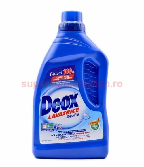 Detergent lichid Deox Fresh Blue 21 spălări 1155 ml