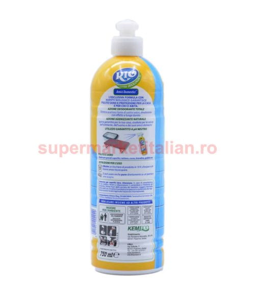Detergent Rio Igienizant cu Mentă pentru Pardoseli 750 ml