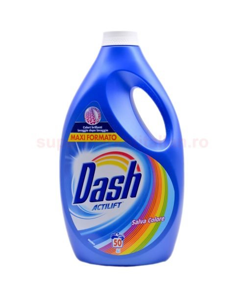 Detergent lichid Dash Actilift Salva Colore 50 spălări