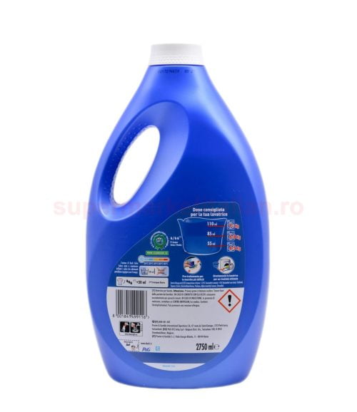 Detergent lichid Dash Actilift Salva Colore 50 spălări 2750 ml