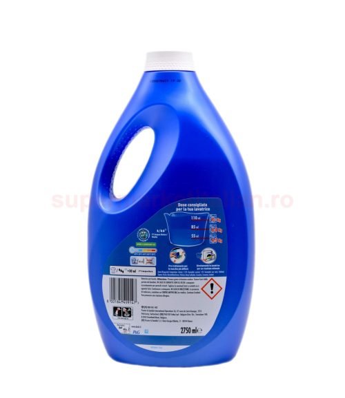 Detergent lichid Dash cu Lavandă 50 spălări 2750 ml