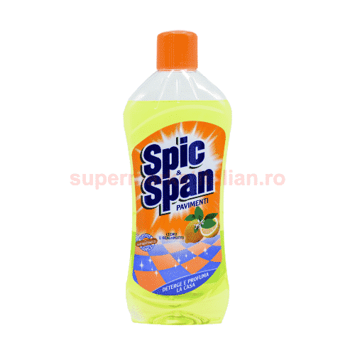 Detergent de Pardoseli Antibacterian Spic & Span cu Cedru și Bergamotă 1000 ml